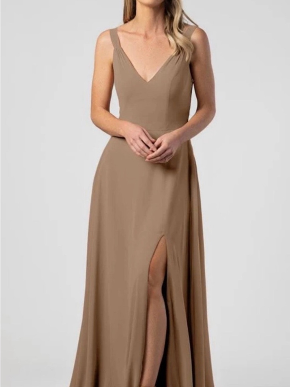 Kennedy Blue Meg Bridesmaid Dress – Fawn – Size 12